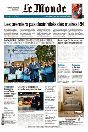 Le Monde Ausgabe 2026020