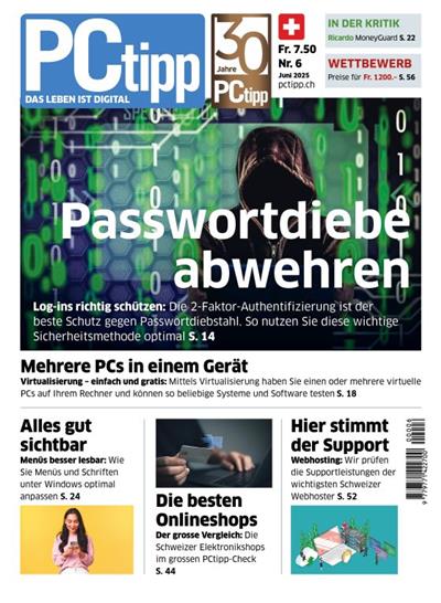 PC Tipp (CH) Ausgabe 2025006