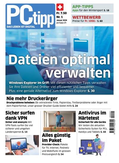 PC Tipp (CH) Ausgabe 2026001