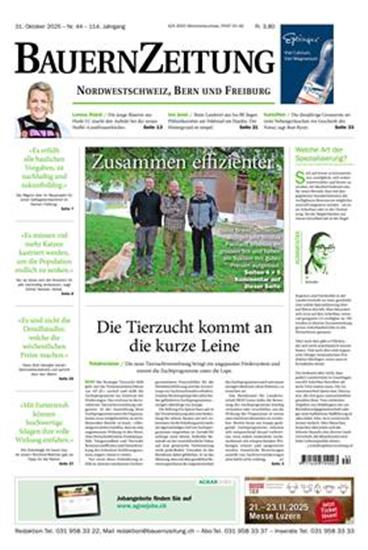 BauernZeitung Nordwestschweiz Ausgabe 2025045