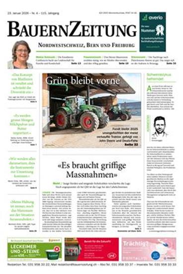 BauernZeitung Nordwestschweiz Ausgabe 2026005