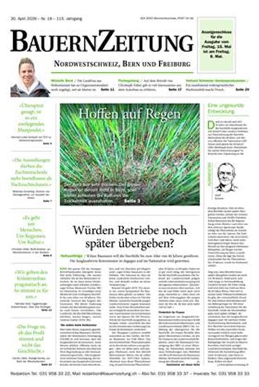 BauernZeitung Nordwestschweiz Ausgabe 2026019