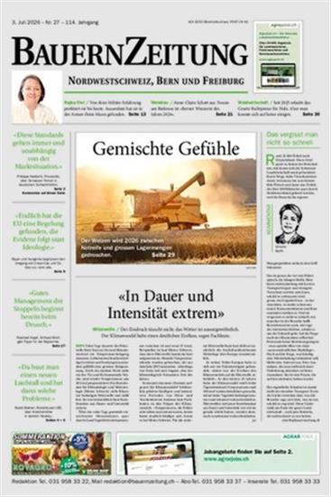 BauernZeitung Nordwestschweiz Ausgabe 2026028