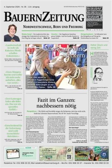BauernZeitung Nordwestschweiz Ausgabe 2026037