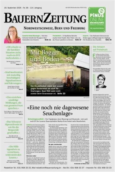 BauernZeitung Nordwestschweiz Ausgabe 2026039