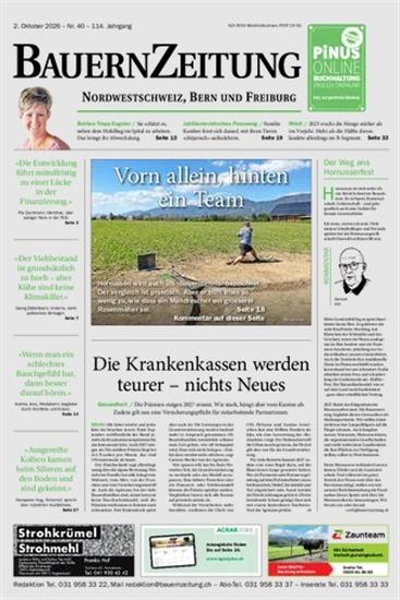 BauernZeitung Nordwestschweiz Ausgabe 2026041