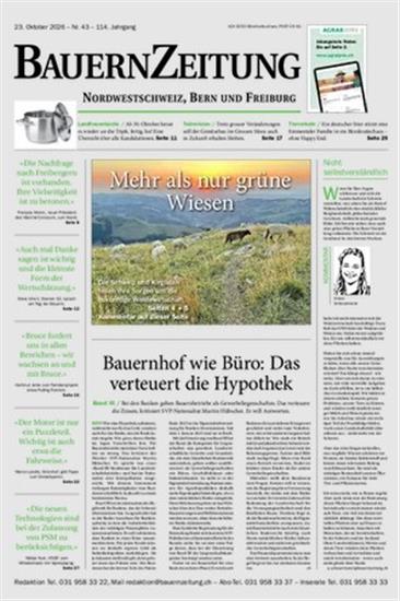 BauernZeitung Nordwestschweiz Ausgabe 2026044