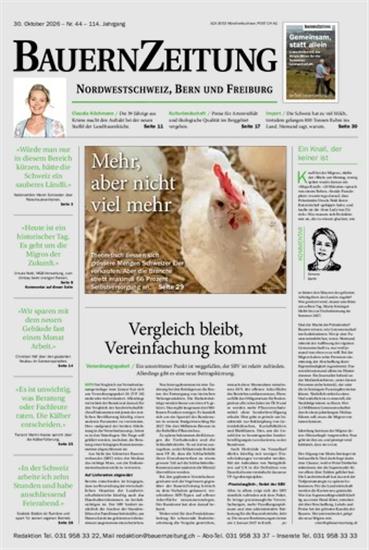 BauernZeitung Nordwestschweiz Ausgabe 2026045