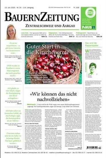 BauernZeitung Zentralschweiz Ausgabe 2025025