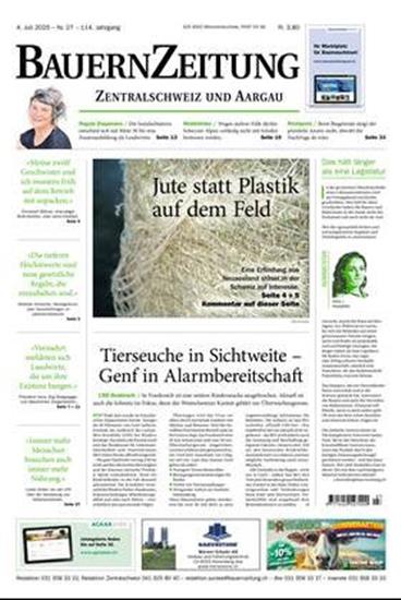 BauernZeitung Zentralschweiz Ausgabe 2025028