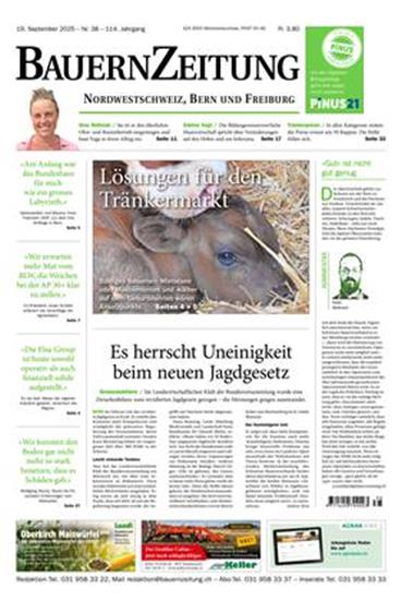 BauernZeitung Zentralschweiz Ausgabe 2025039