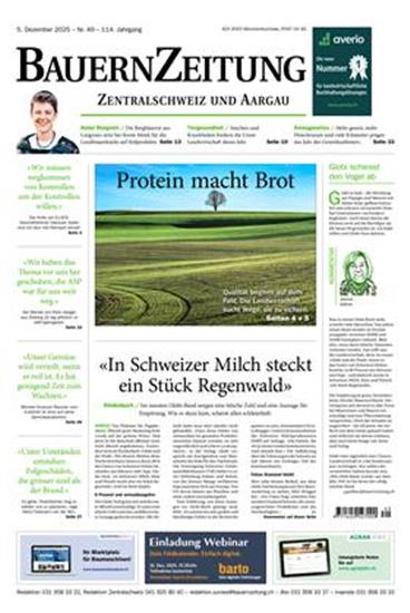 BauernZeitung Zentralschweiz Ausgabe 2025050