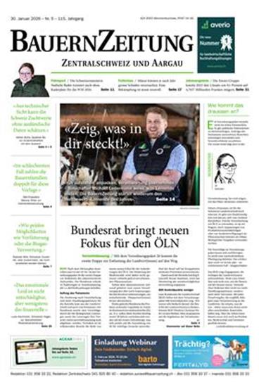 BauernZeitung Zentralschweiz Ausgabe 2026005