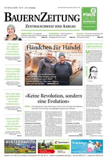 BauernZeitung Zentralschweiz Ausgabe 2026008