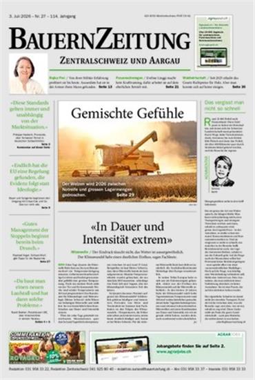 BauernZeitung Zentralschweiz Ausgabe 2026027