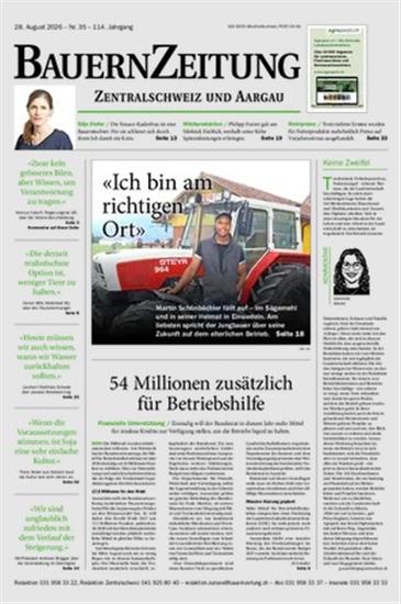 BauernZeitung Zentralschweiz Ausgabe 2026035
