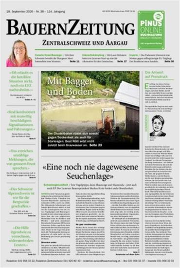 BauernZeitung Zentralschweiz Ausgabe 2026038