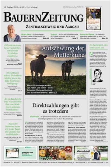 BauernZeitung Zentralschweiz Ausgabe 2026042