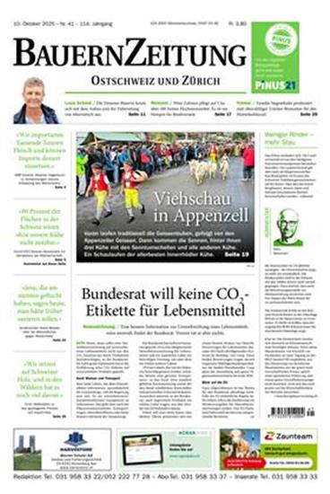 BauernZeitung Ostschweiz Ausgabe 2025042