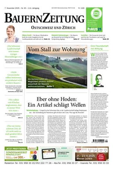 BauernZeitung Ostschweiz Ausgabe 2025046