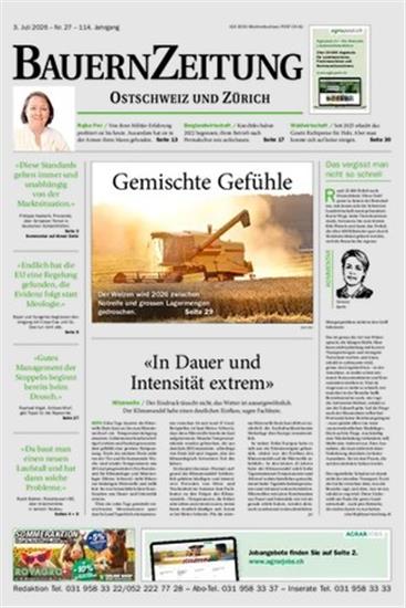 BauernZeitung Ostschweiz Ausgabe 2026027