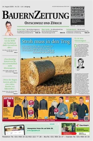 BauernZeitung Ostschweiz Ausgabe 2026033