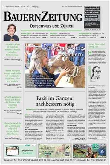 BauernZeitung Ostschweiz Ausgabe 2026036
