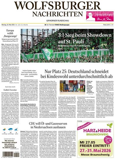 Wolfsburger Nachrichten Ausgabe 2026021