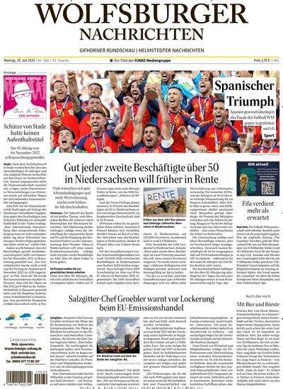 Wolfsburger Nachrichten Ausgabe 2026030