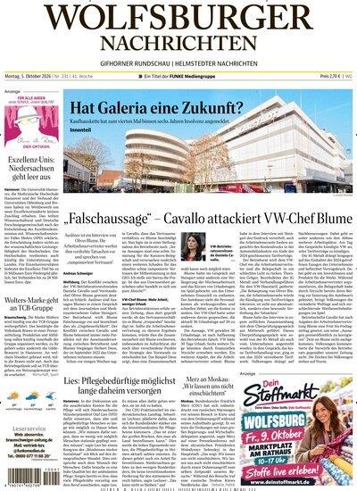 Wolfsburger Nachrichten Ausgabe 2026041