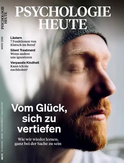 Psychologie Heute Plus Ausgabe 2026003