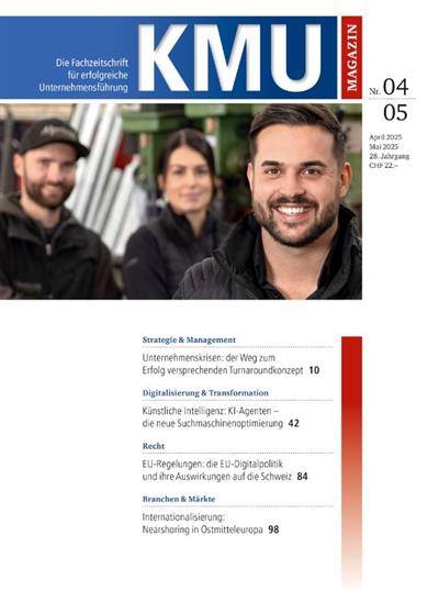 KMU-Magazin Ausgabe 2025004