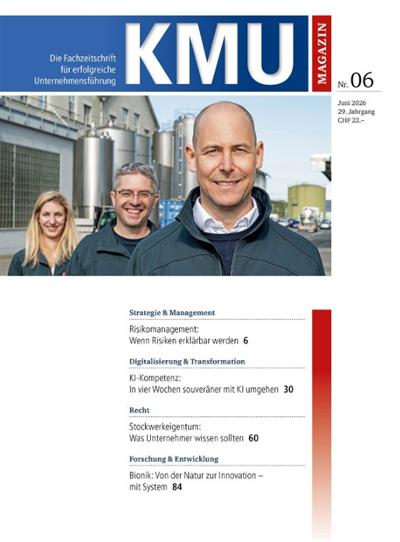 KMU-Magazin Ausgabe 2026006