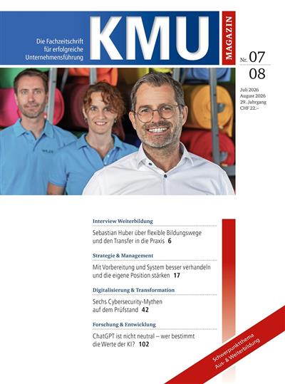 KMU-Magazin Ausgabe 2026007