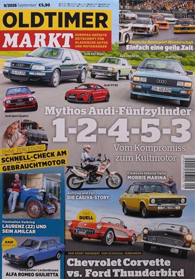 Oldtimer Markt Plus Ausgabe 2026009
