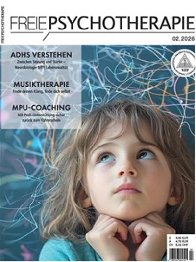 Freie Psychotherapie Ausgabe 2026002