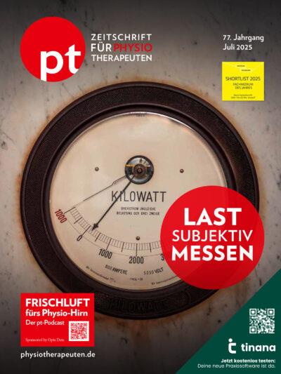 pt Zeitschrift für Physiotherapeuten Ausgabe 2025007