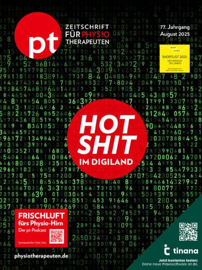 pt Zeitschrift für Physiotherapeuten Ausgabe 2025008