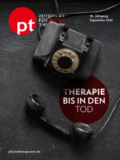 pt Zeitschrift für Physiotherapeuten Ausgabe 2026009