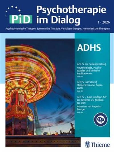 Psychotherapie im Dialog - PID Ausgabe 2026001