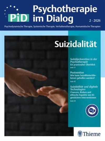 Psychotherapie im Dialog - PID Ausgabe 2026002