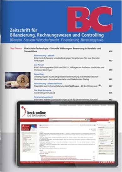 BC Zeitschrift für Bilanzierung Ausgabe 2026006