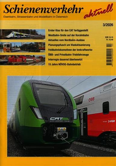 Schienenverkehr aktuell Ausgabe 2026003