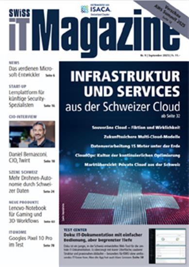 Swiss IT Magazin Ausgabe 2025009