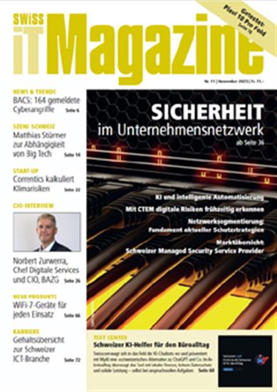 Swiss IT Magazin Ausgabe 2025011