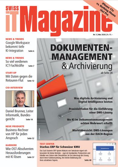Swiss IT Magazin Ausgabe 2026005