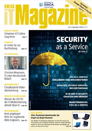 Swiss IT Magazin Ausgabe 2026009