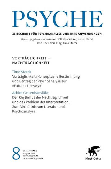 Psyche Ausgabe 2025008