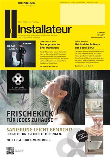 Der österreichische Installateur Ausgabe 2025003