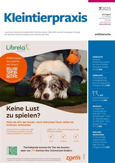 Kleintierpraxis Ausgabe 2025007